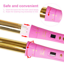 5 in 1 Hair Curler Professional Interchangeable Curling Iron Wand Set