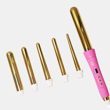5 in 1 Hair Curler Professional Interchangeable Curling Iron Wand Set